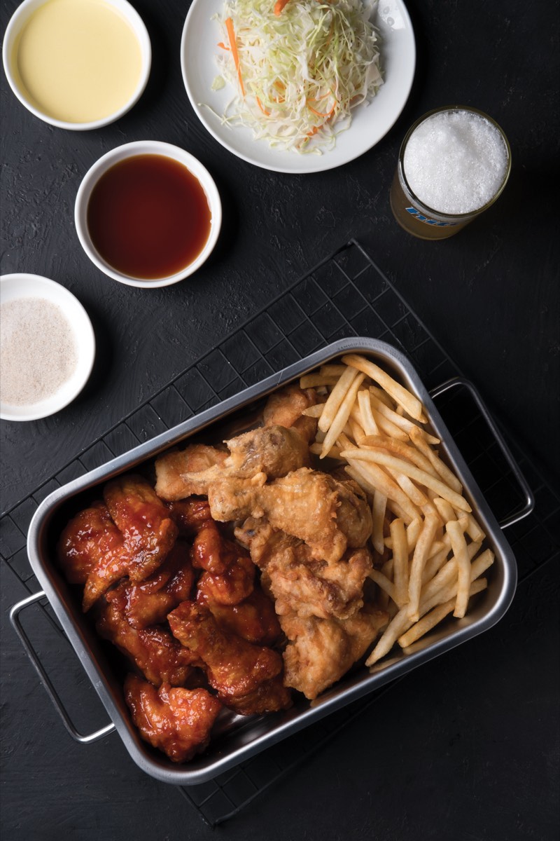 ไก่ทอดเกาหลีสไตล์ฮันจัน เสิร์ฟร้อนๆ
