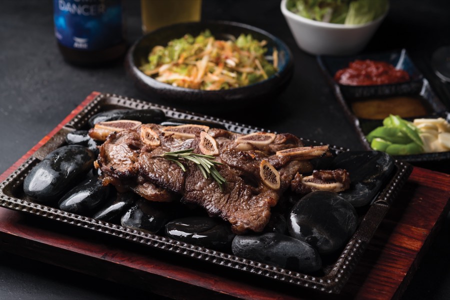 คัลบี ซี่โครงหมูย่างเกาหลี